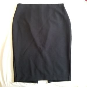 Express Size 8 black pencil skirt